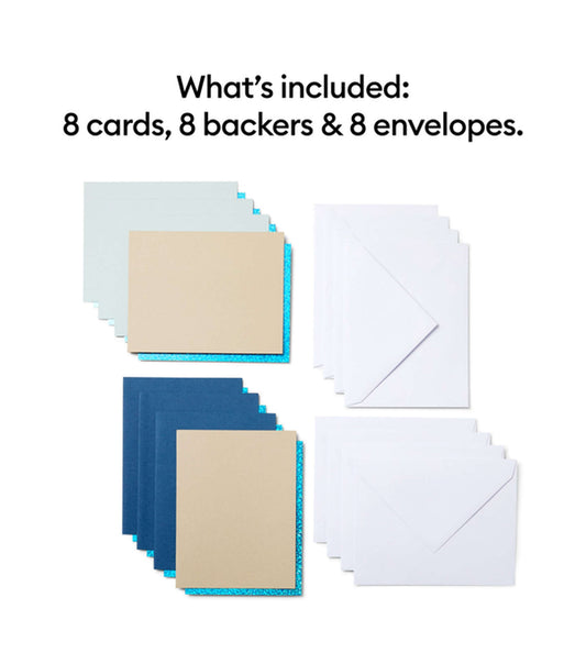 Cricut Joy 24ct Marina Sampler Cutaway Cards
